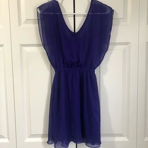 Express plum dress